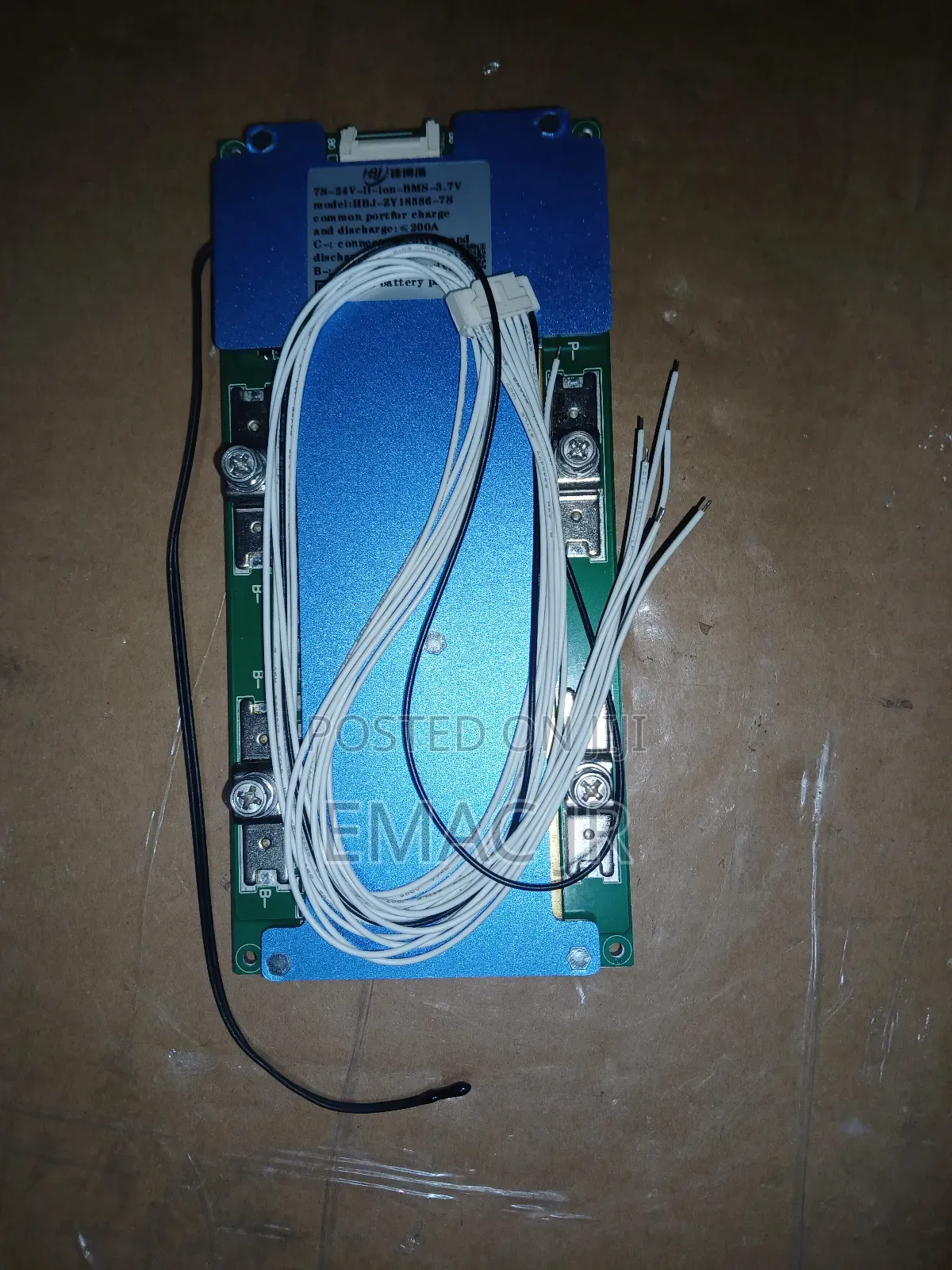 7s-24v-Li-Ion-BMS-3.7v (Battery BMS Board for Lithium-Ion Batteries.
