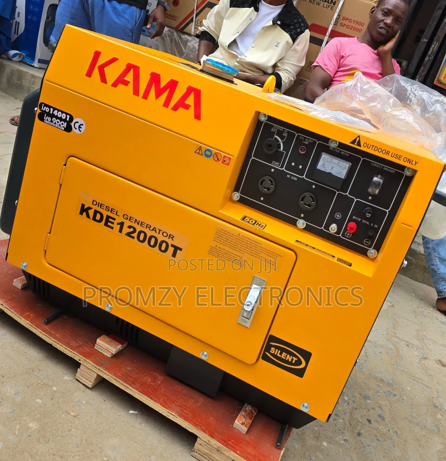 10kva Kama Diesel Soundproof Generator 100%Copper Coil