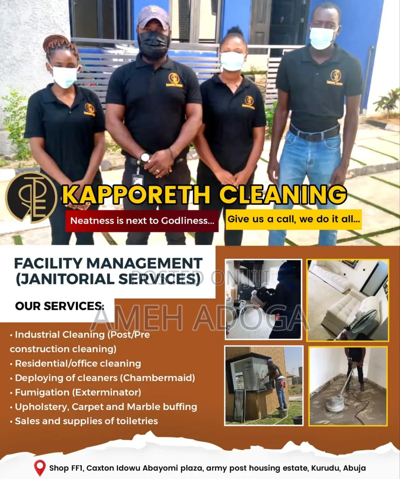 Professional and Industrial Cleaning and Fumigation Services