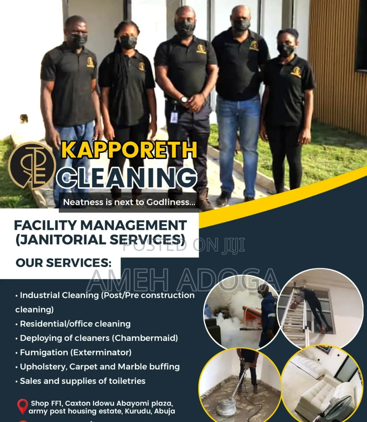 Professional and Industrial Cleaning and Fumigation Services