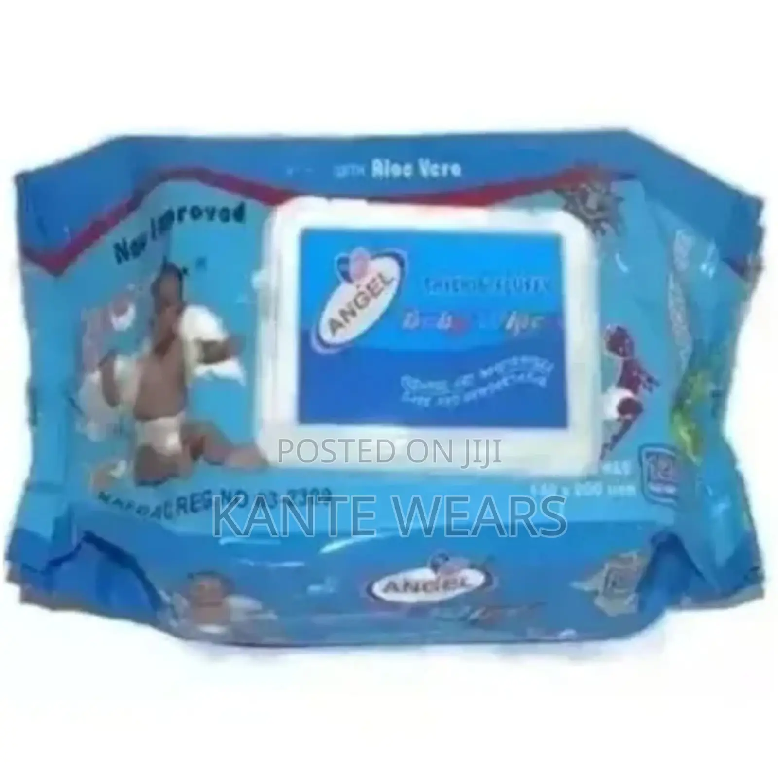 Angel Baby Wipes - 125counts X 3packs