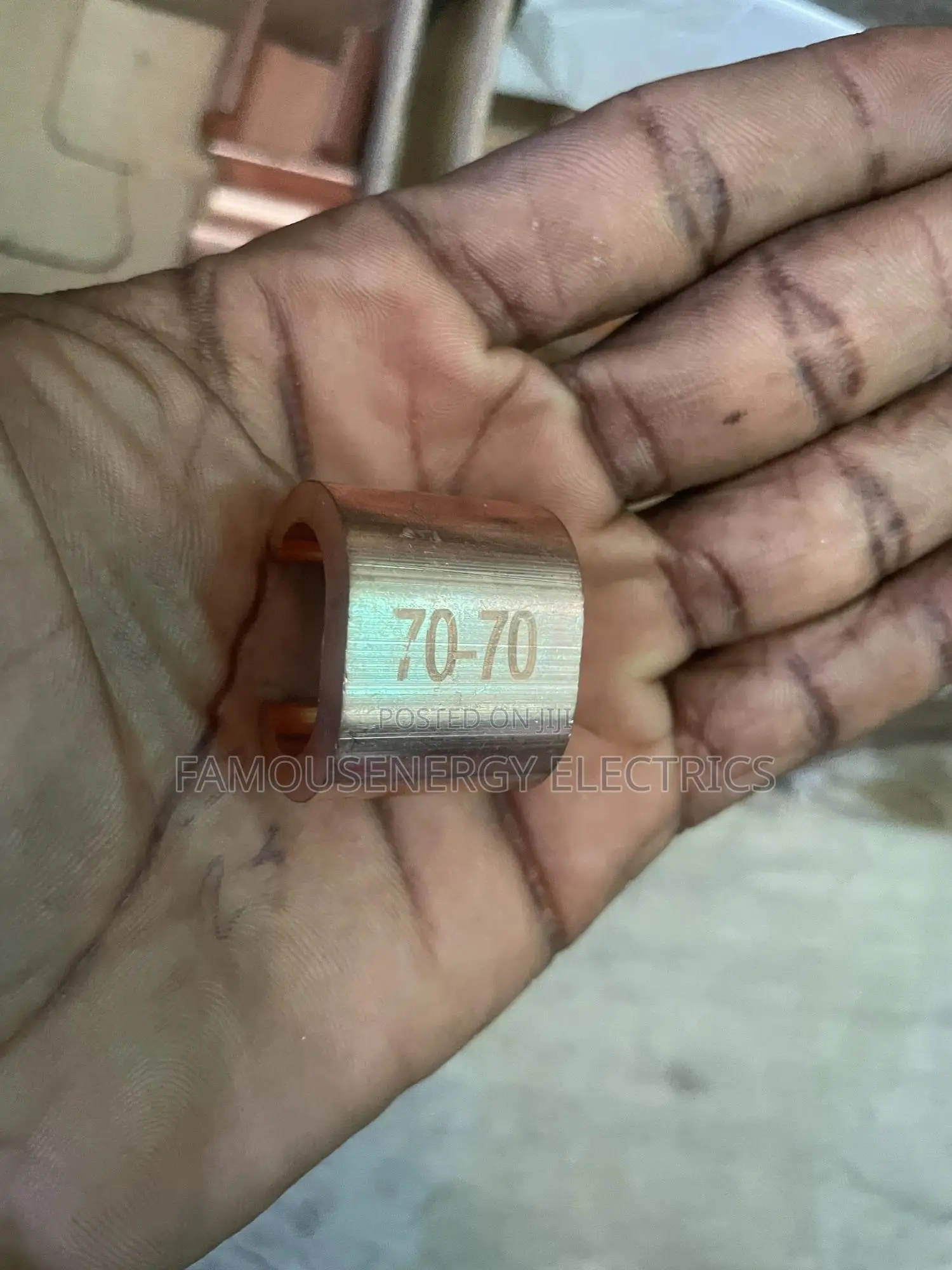 Copper C Clamp 70mmx70mm