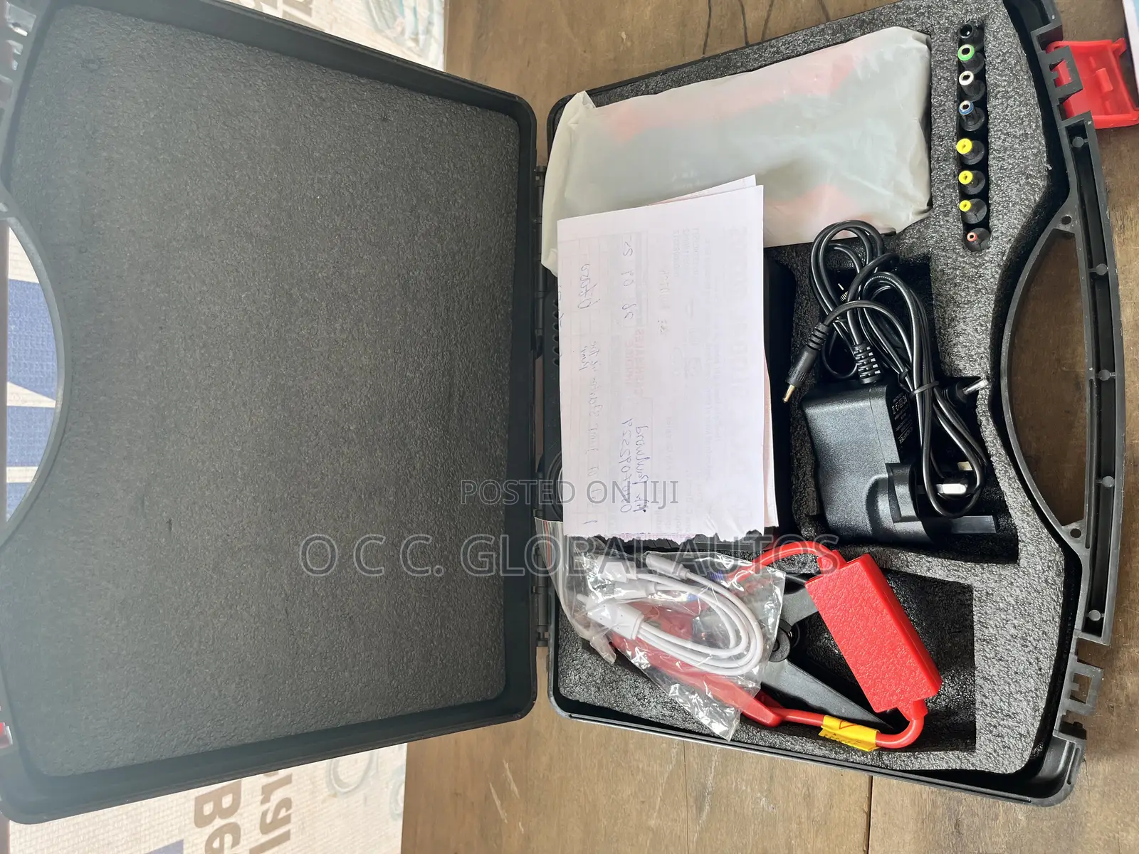 High-power Jump Starter With Tire Pump