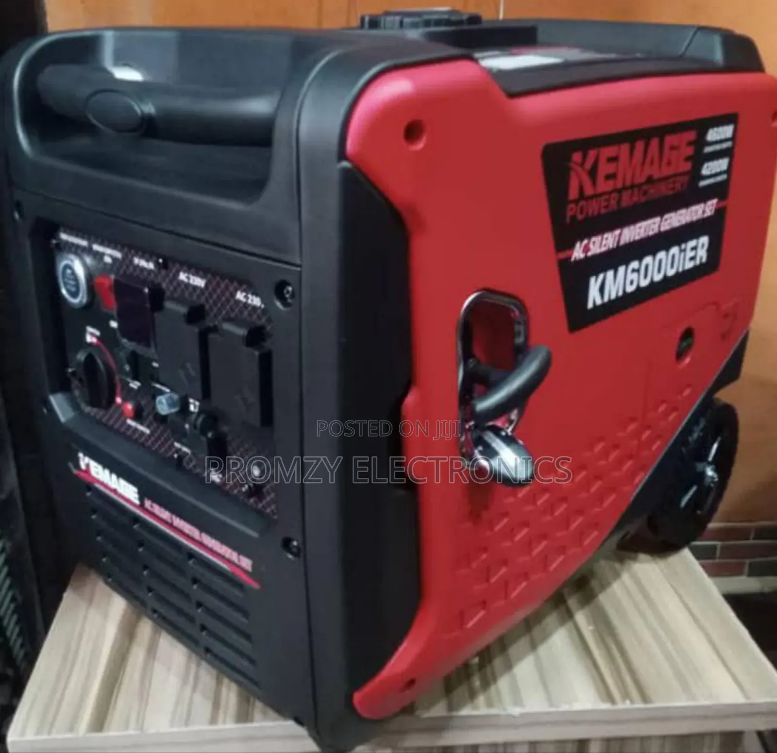 4.5kva Kemage Remote Control Petrol Inverter Soundproof Gen Low Fuel