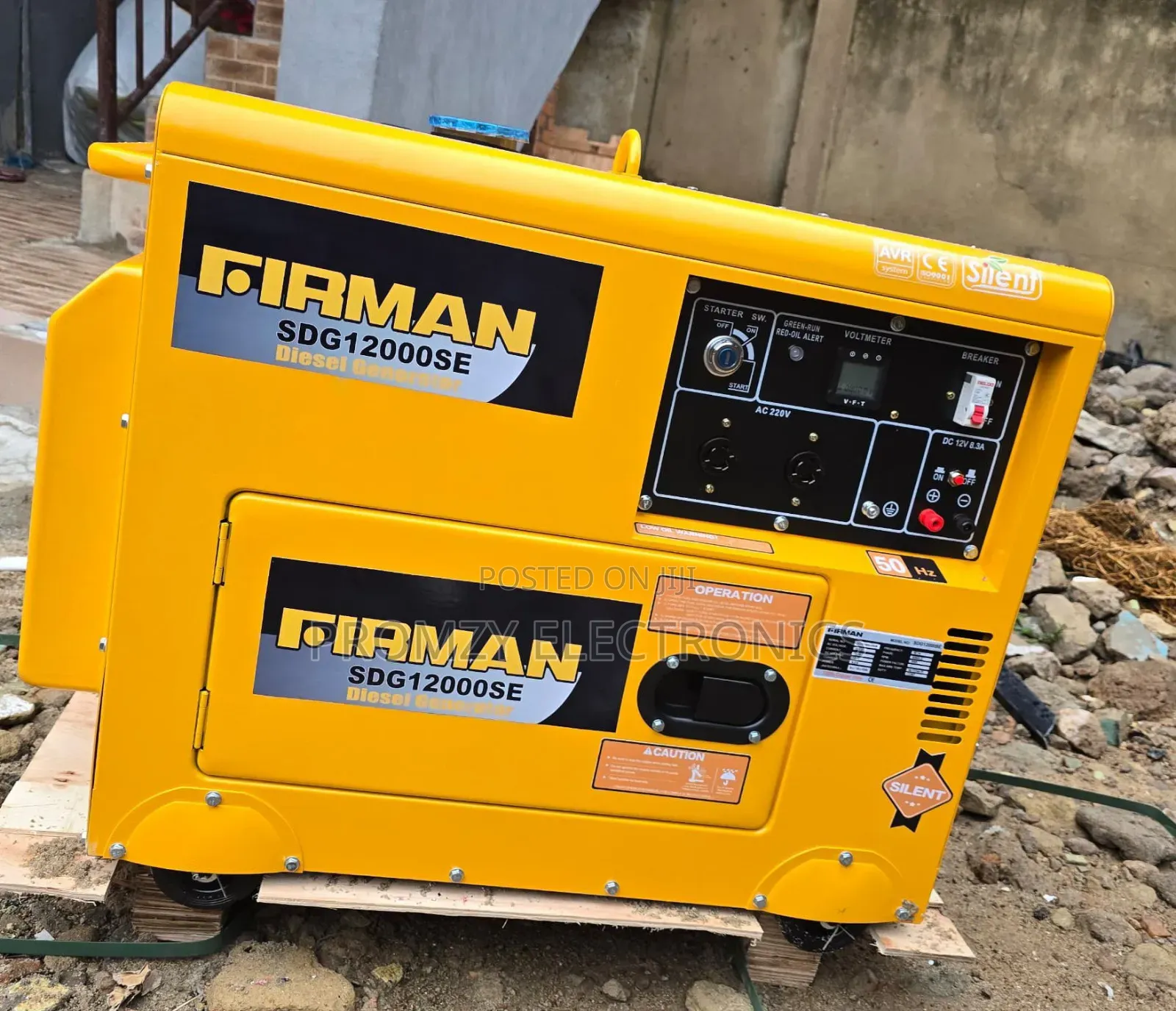 Brand New 10kva Firman Diesel Soundproof Generator 100%Copper Coil