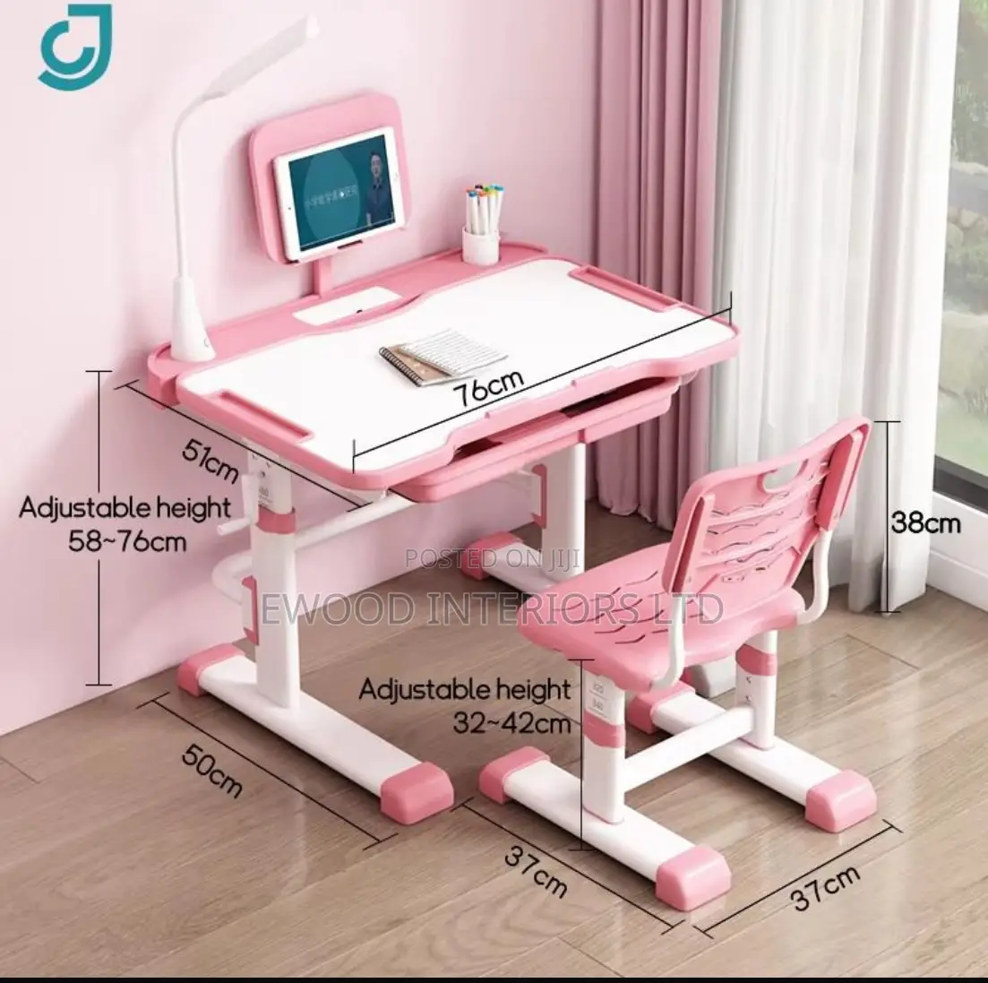 High Quality Adjustable Children’S Desks and Chair