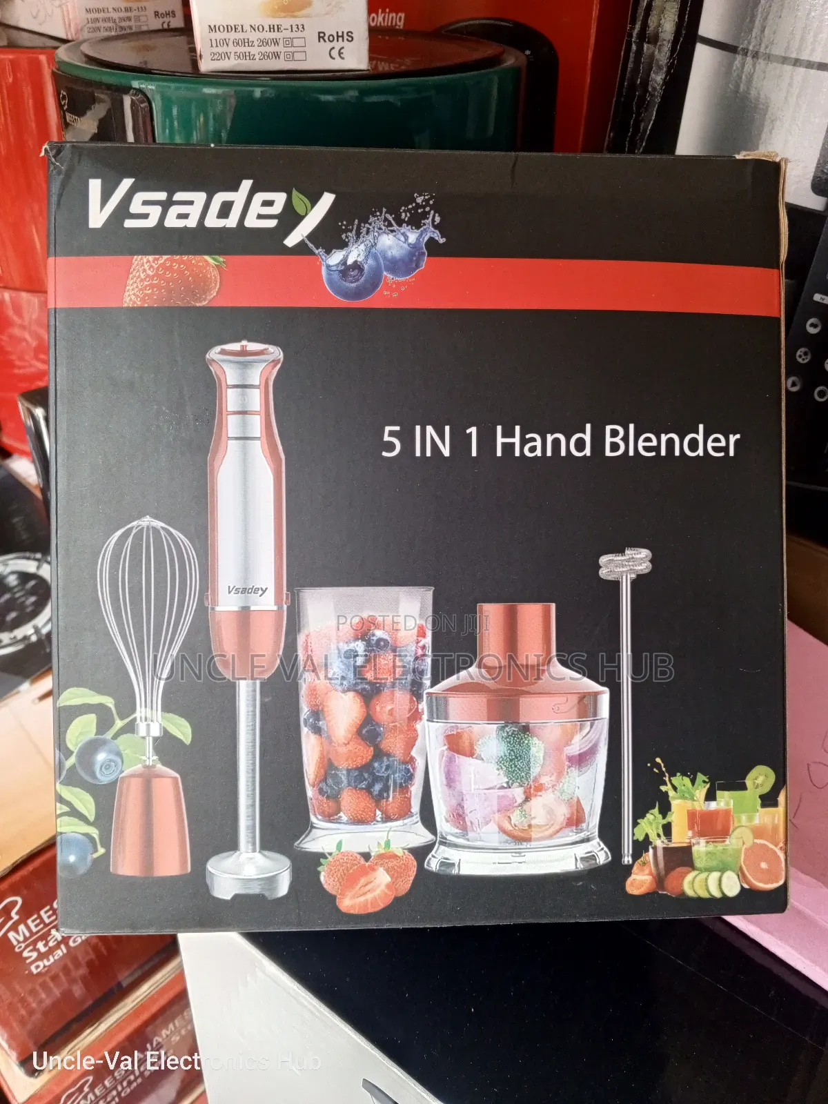 Vsadey 5 In 1 Hand Blender