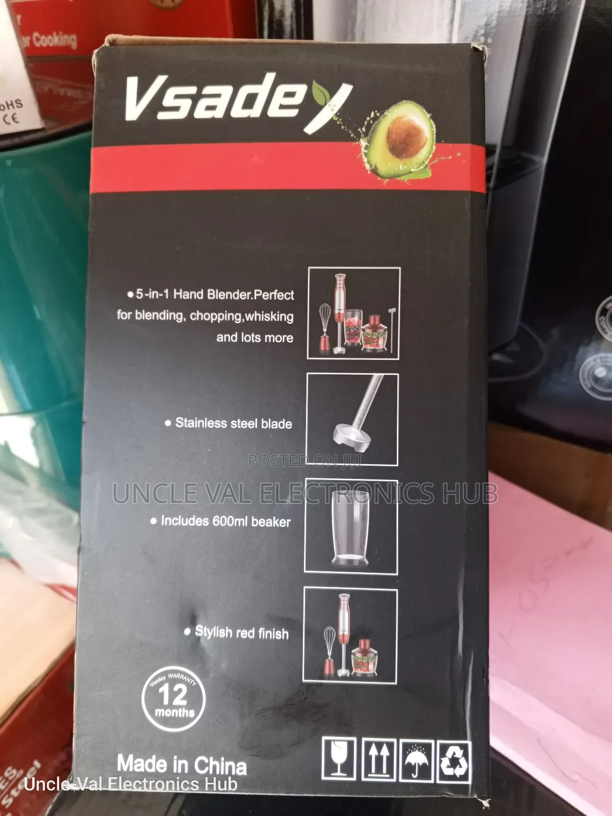 Vsadey 5 In 1 Hand Blender