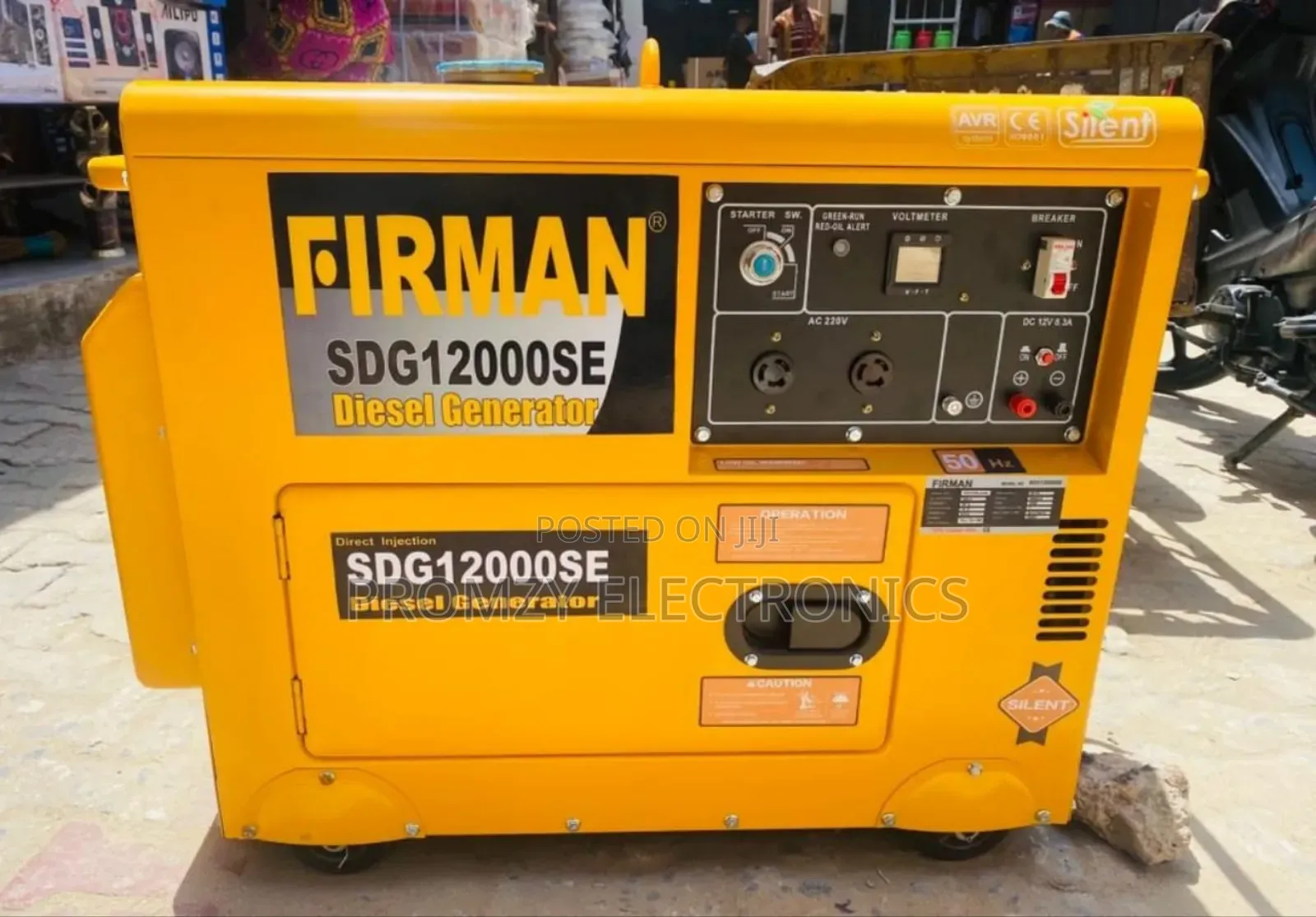 Brand New(10kva) Firman Diesel Soundproof Generator 100%Copper Coil