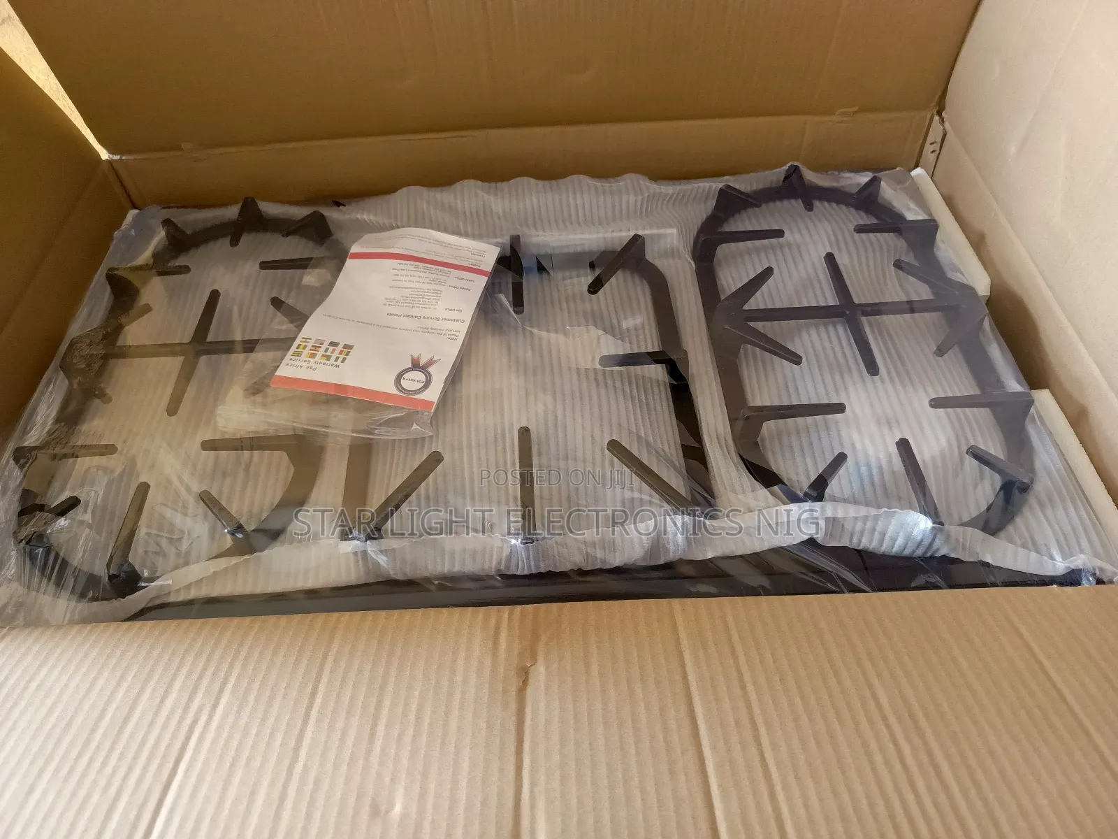 Stainless Steel 5 Burners Gas Cooker