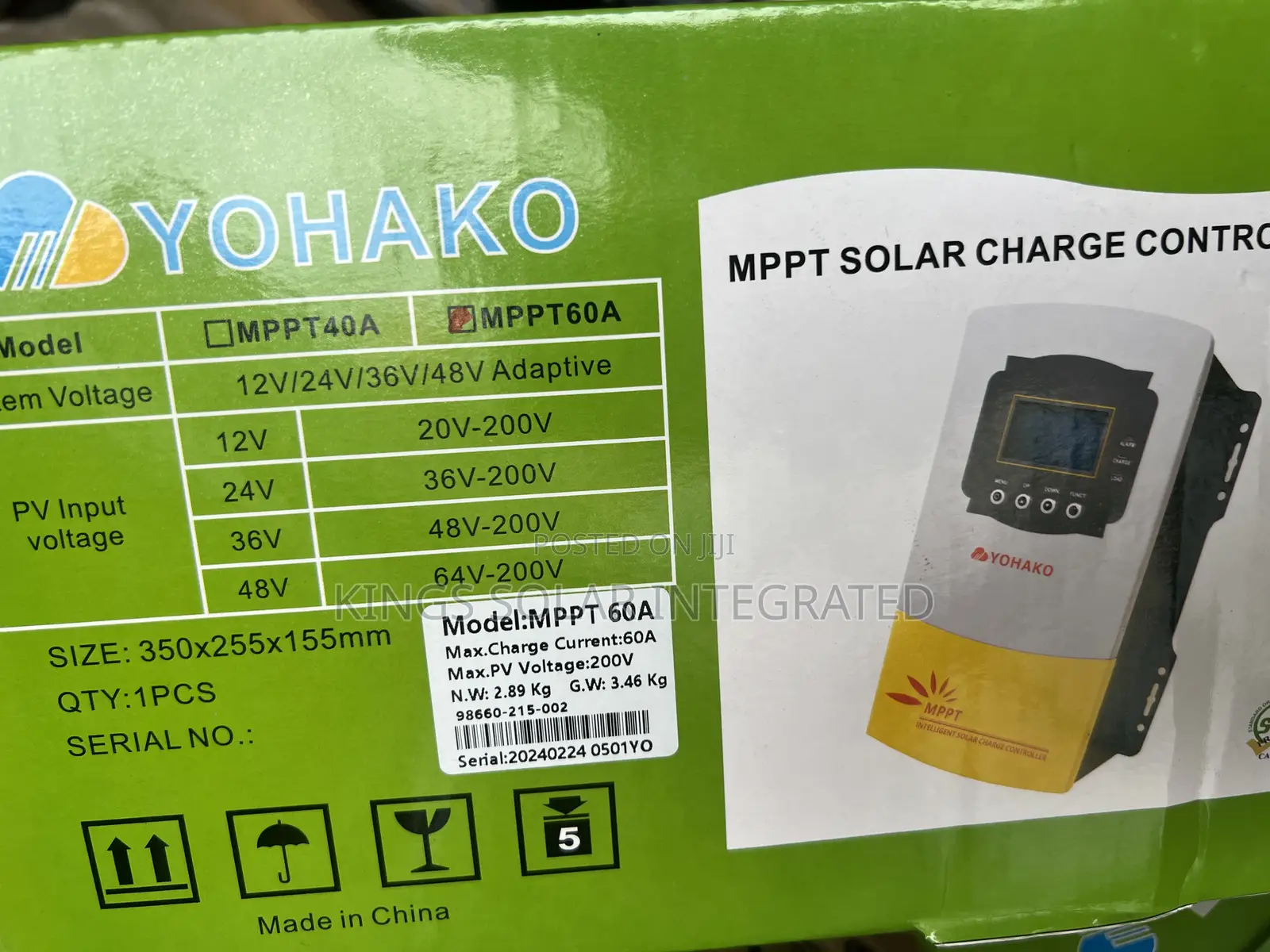 Yohako MPPT Charge Controller