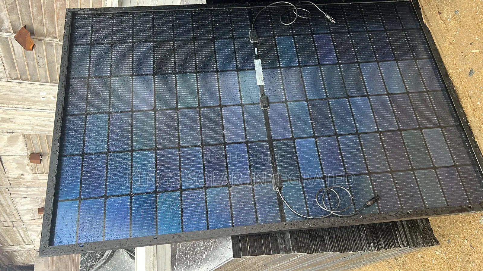 All Black Solar Panel by Fetcher 440watts Brand New