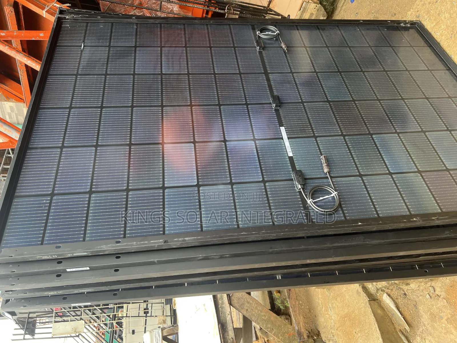 All Black Solar Panel Byfetcher 440watts Brand New