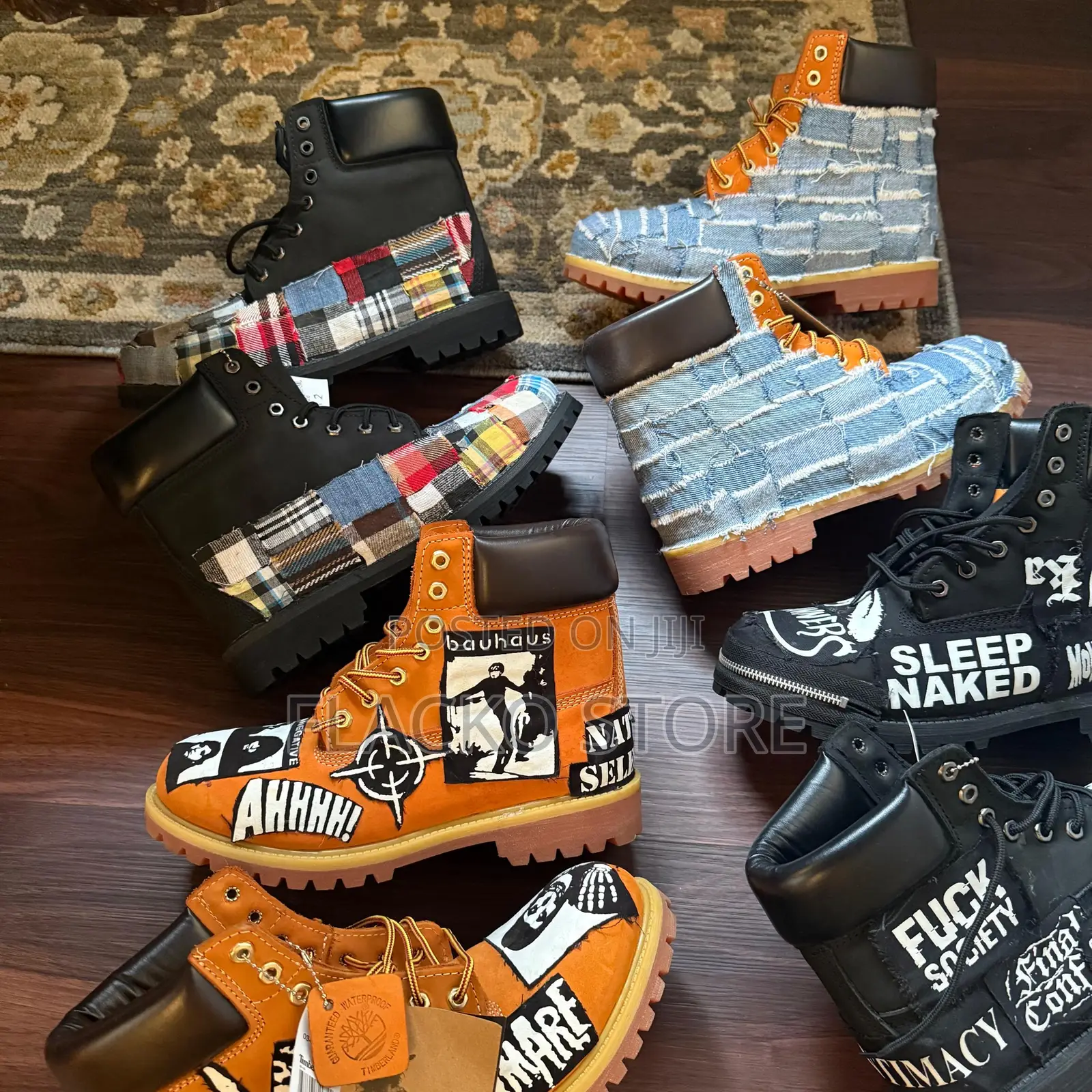 Premium T-jesus Reworked Timberland Boots