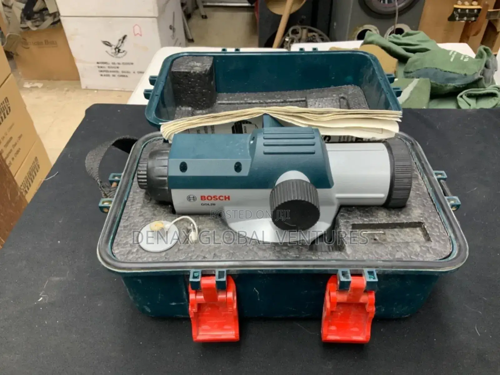 Bosch Auto Optical Level Set With Tripod Stand Gol 26d