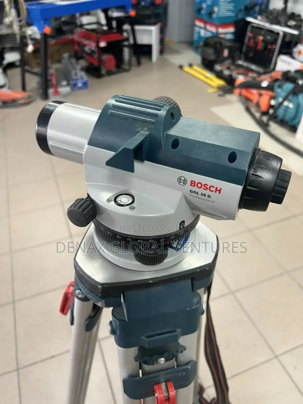 Bosch Auto Optical Level Set With Tripod Stand Gol 26d