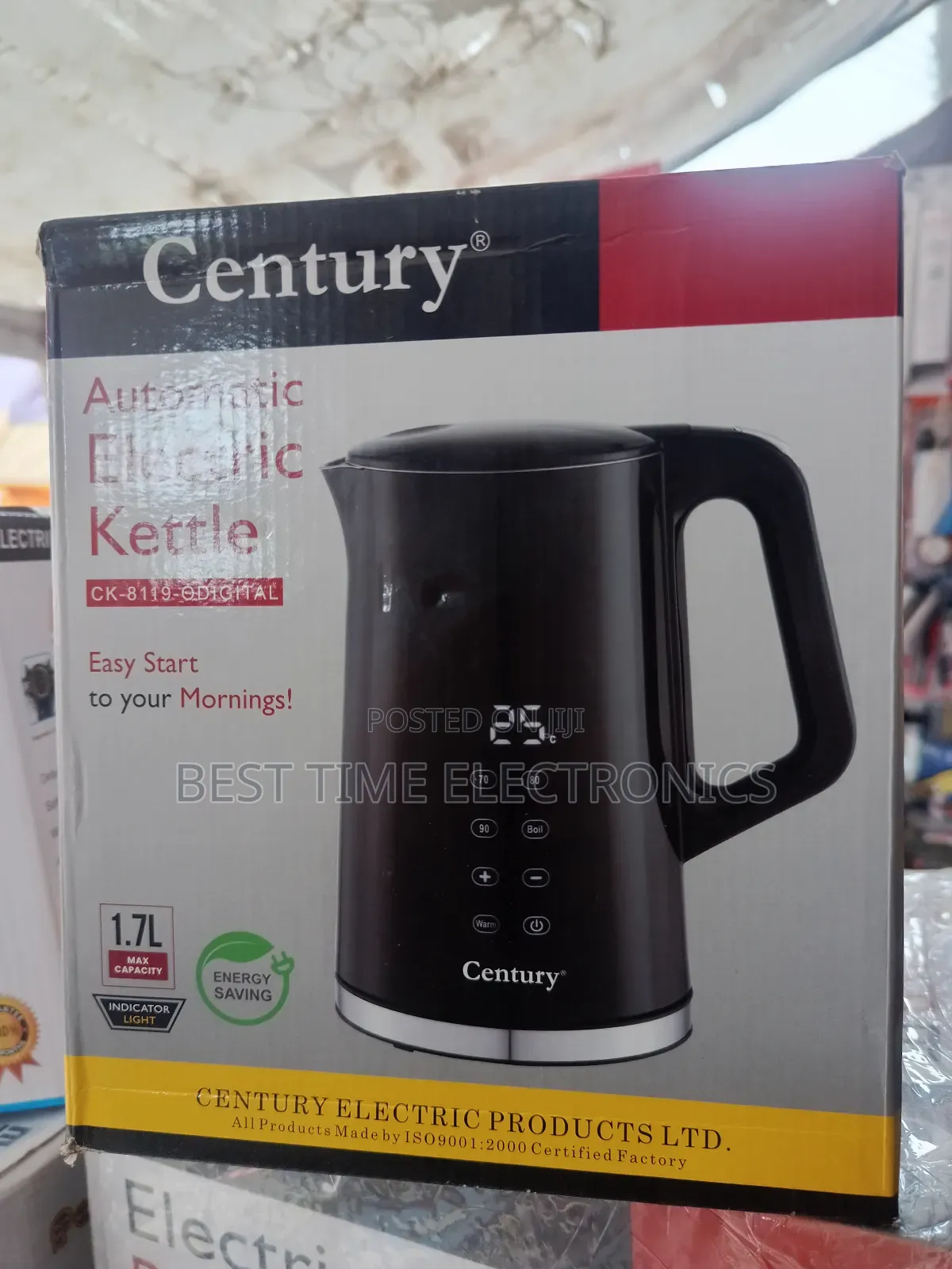 Original Century Digital 1.7l Electric Jug