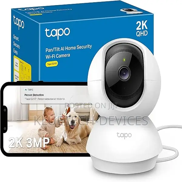 Tapo C210 2k 3mp Pan/Tilt Indoor Camera House Security Camera, Wifi
