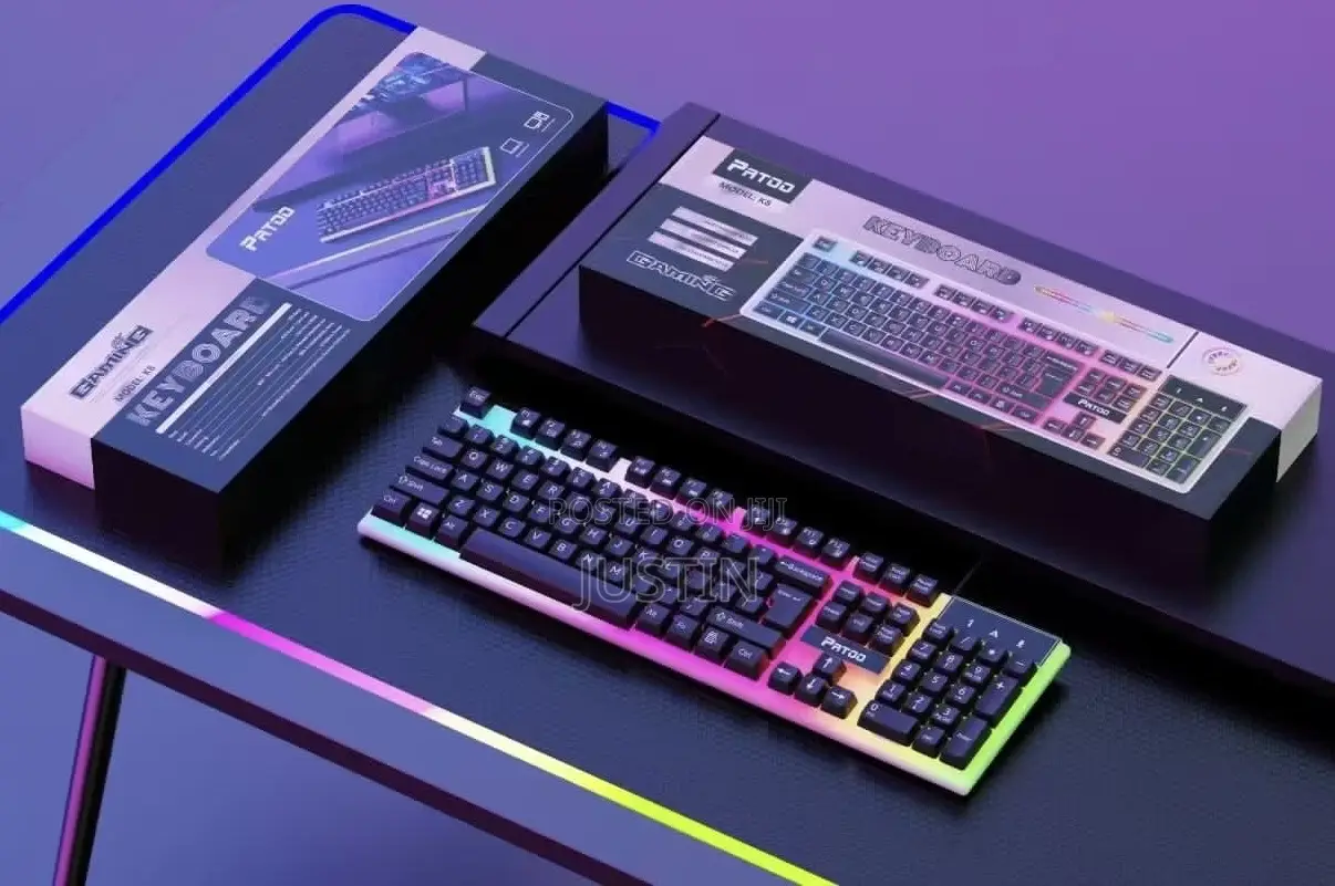 Gaming Wired Keyboard With Light