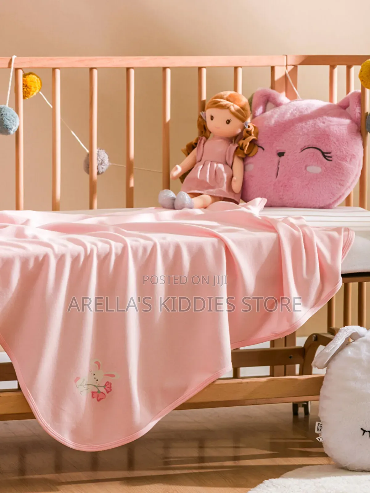 LCW Baby Printed Baby Girls' Blanket 75x90 Cm