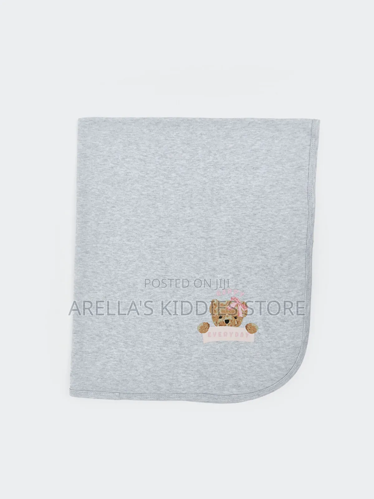 LCW Baby Bear Printed Baby Girls' Swaddle Towel