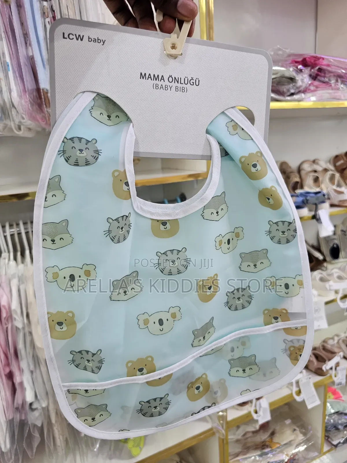 LCW Baby Printed Baby Girls' Bib 2 Pack