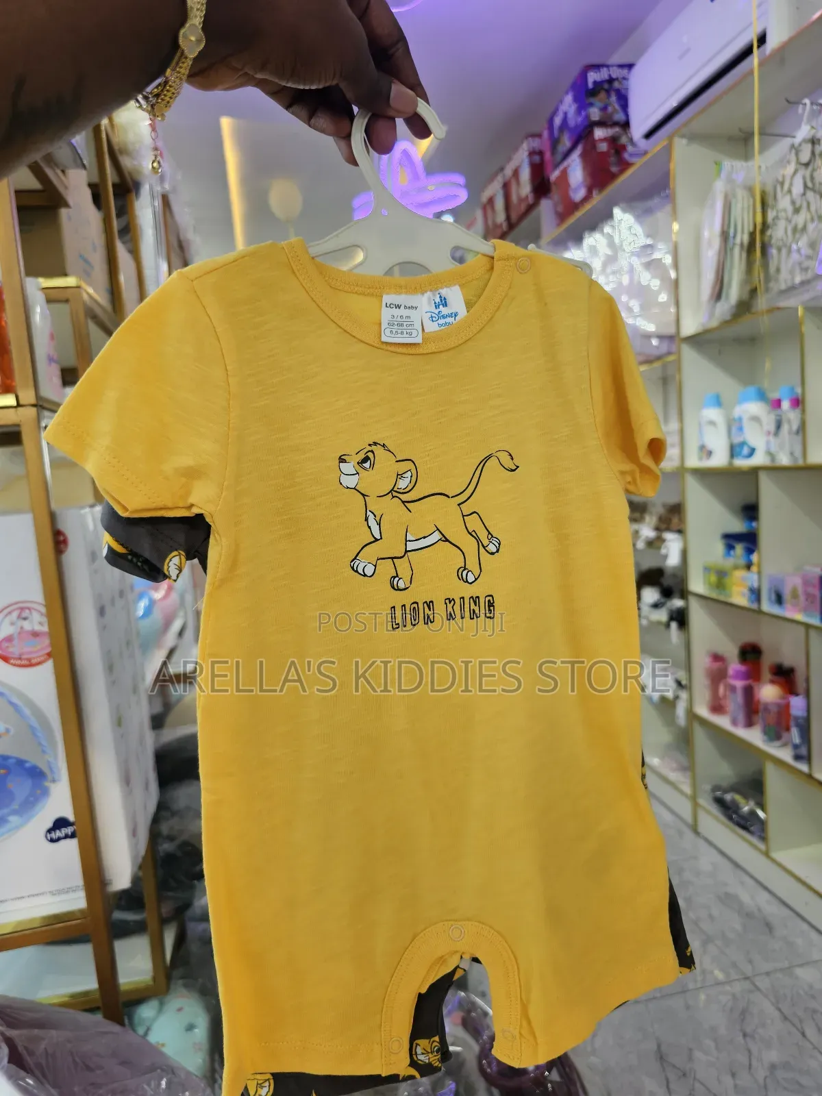 LCW Baby Lion King Printed Baby Boys' Jumpsuit 2