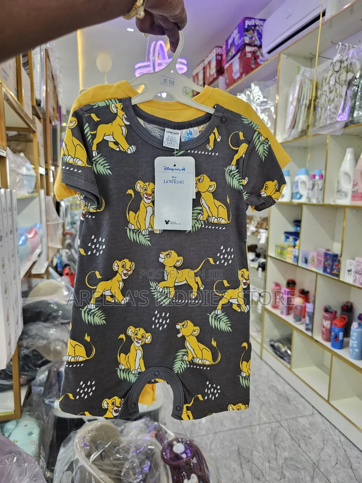 LCW Baby Lion King Printed Baby Boys' Jumpsuit 2