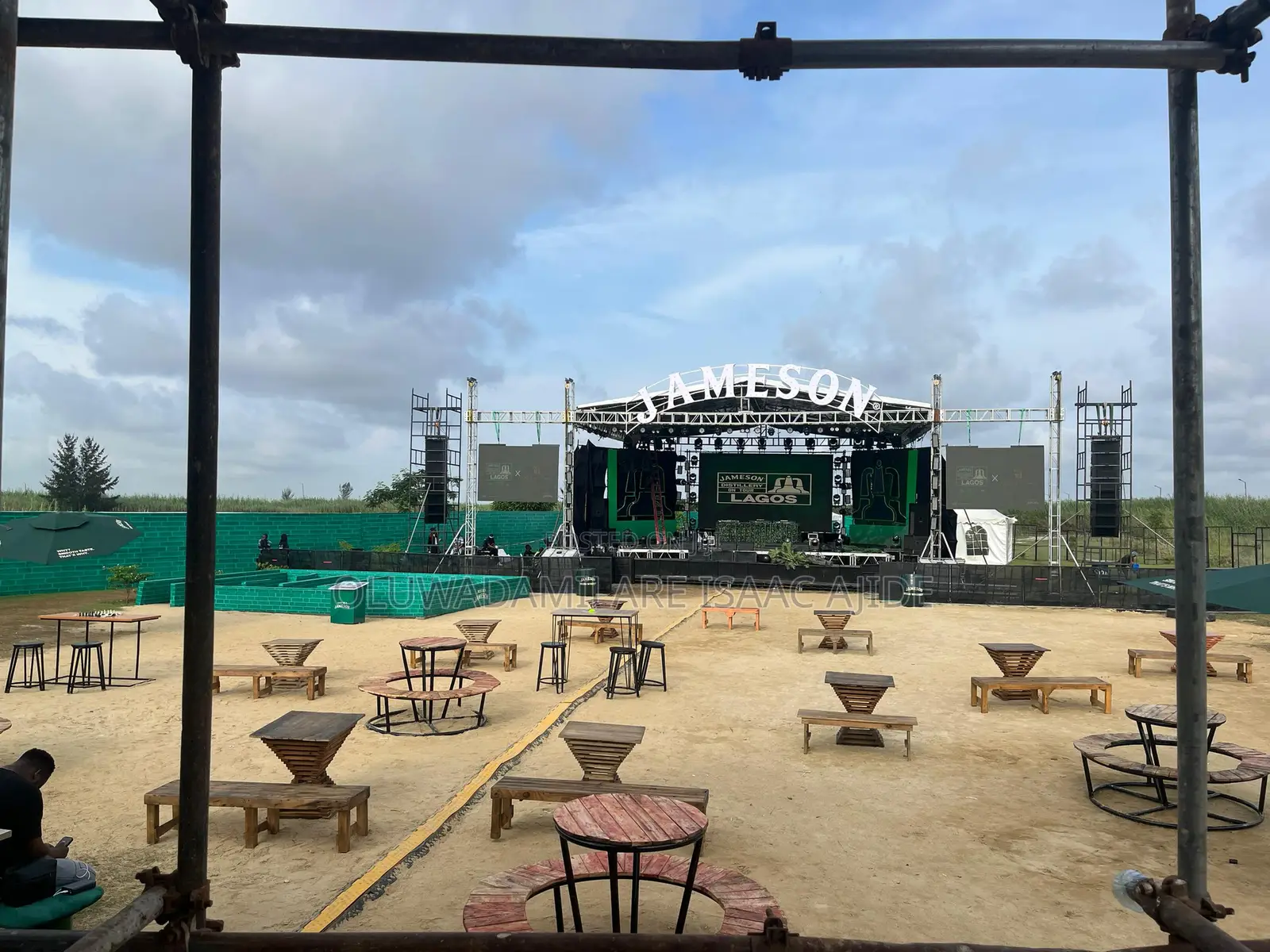 Festival Stage Display