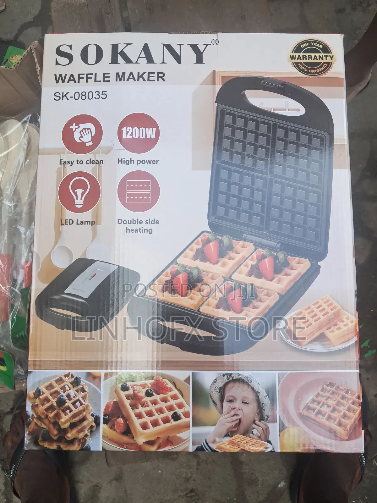 Sokany Waffle Maker