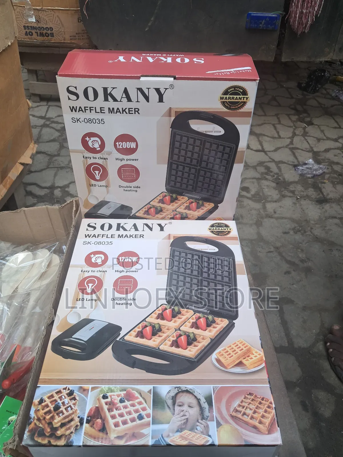 Sokany Waffle Maker