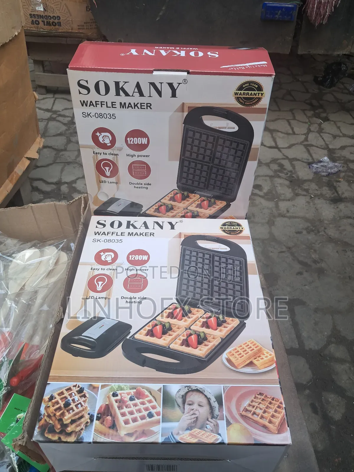 Sokany Waffle Maker