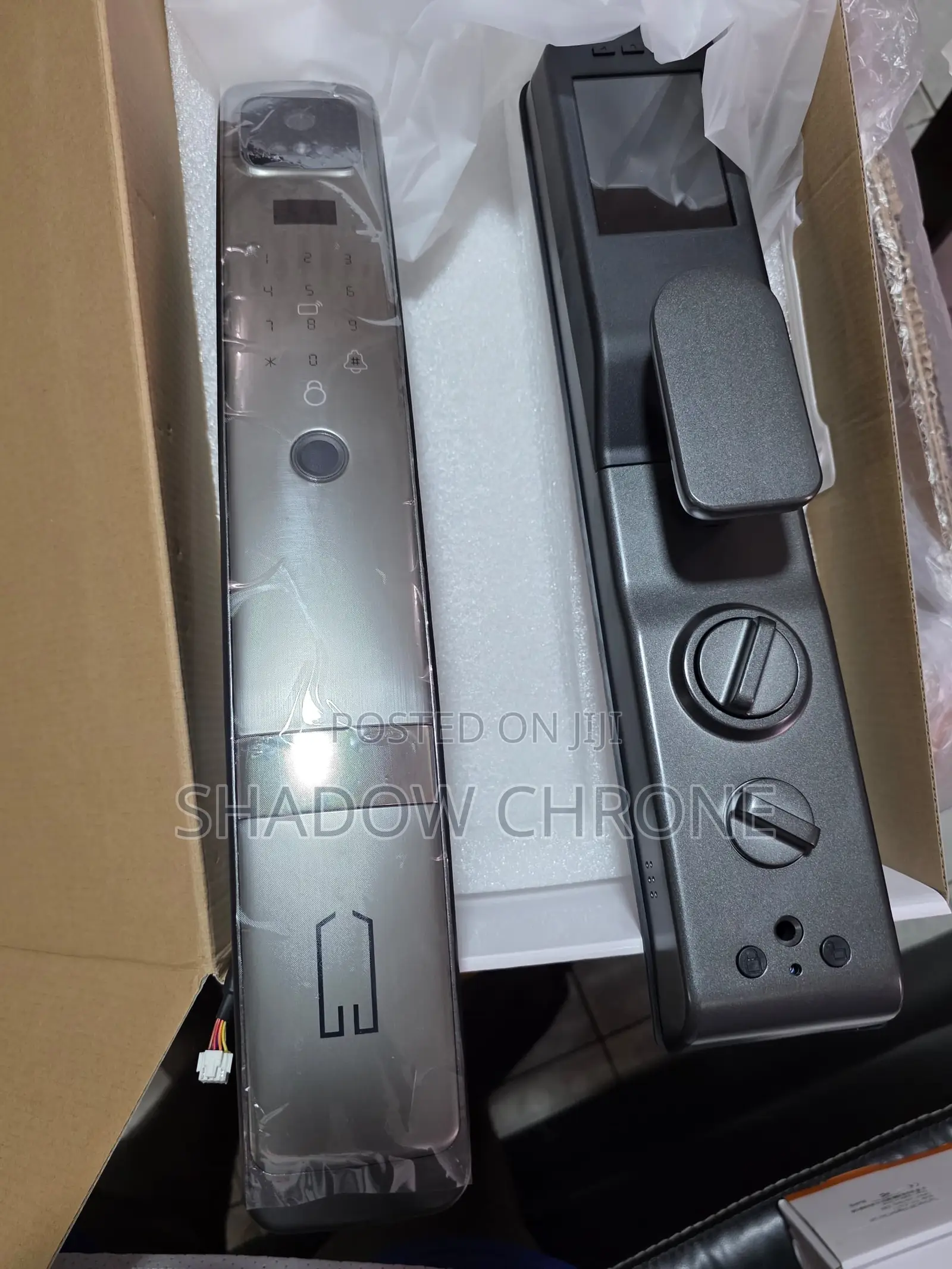 Smart Door Lock With Biometric, Pin, Card & Camera