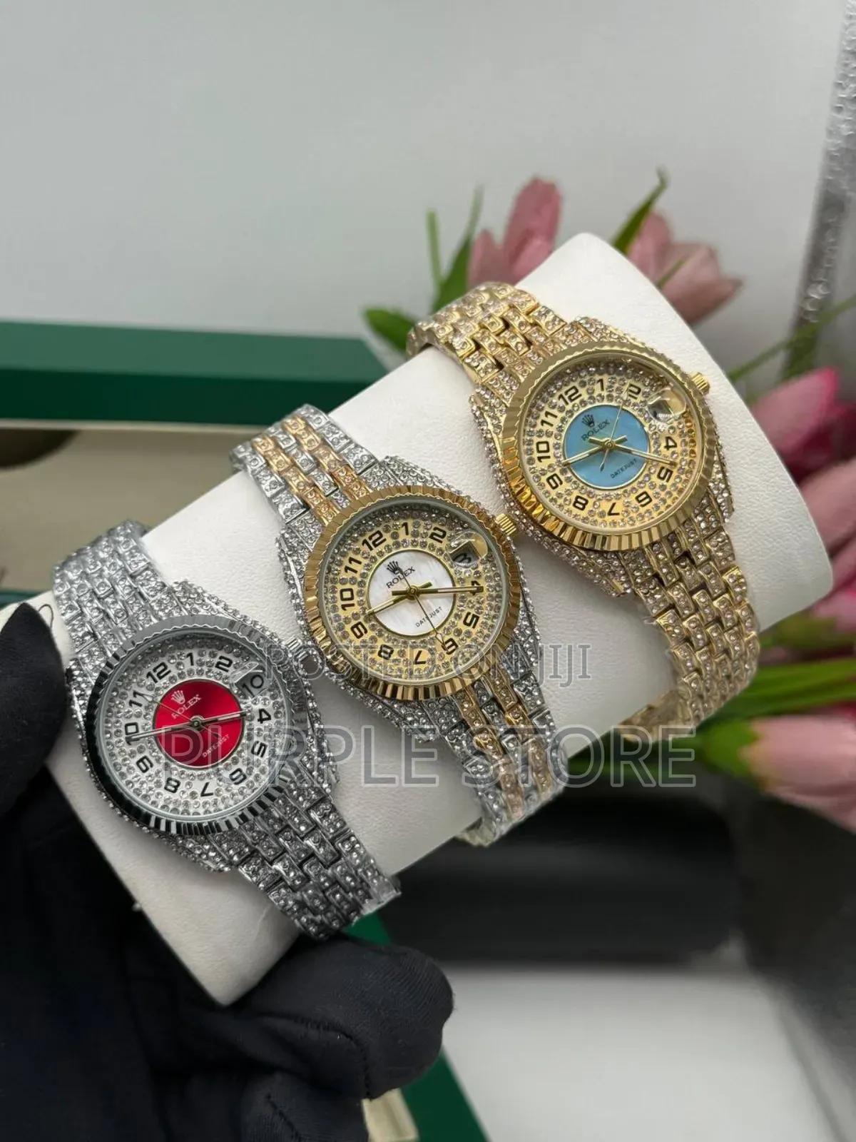 Rolex Full Stone. Watches for Women 