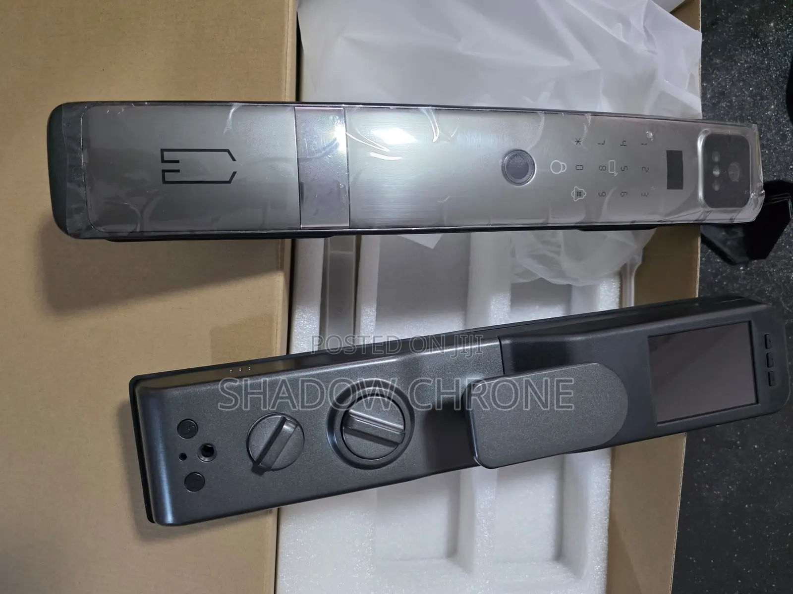 Digital Smart Lock With Biometric Access Door Camera