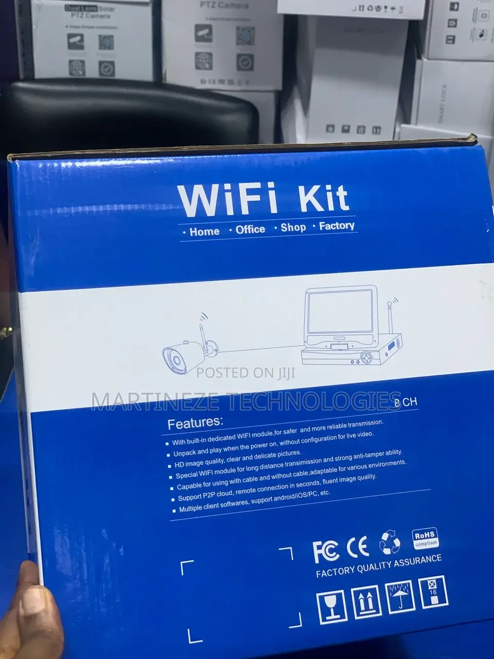 8 Channel Wi-fi Kit Combo