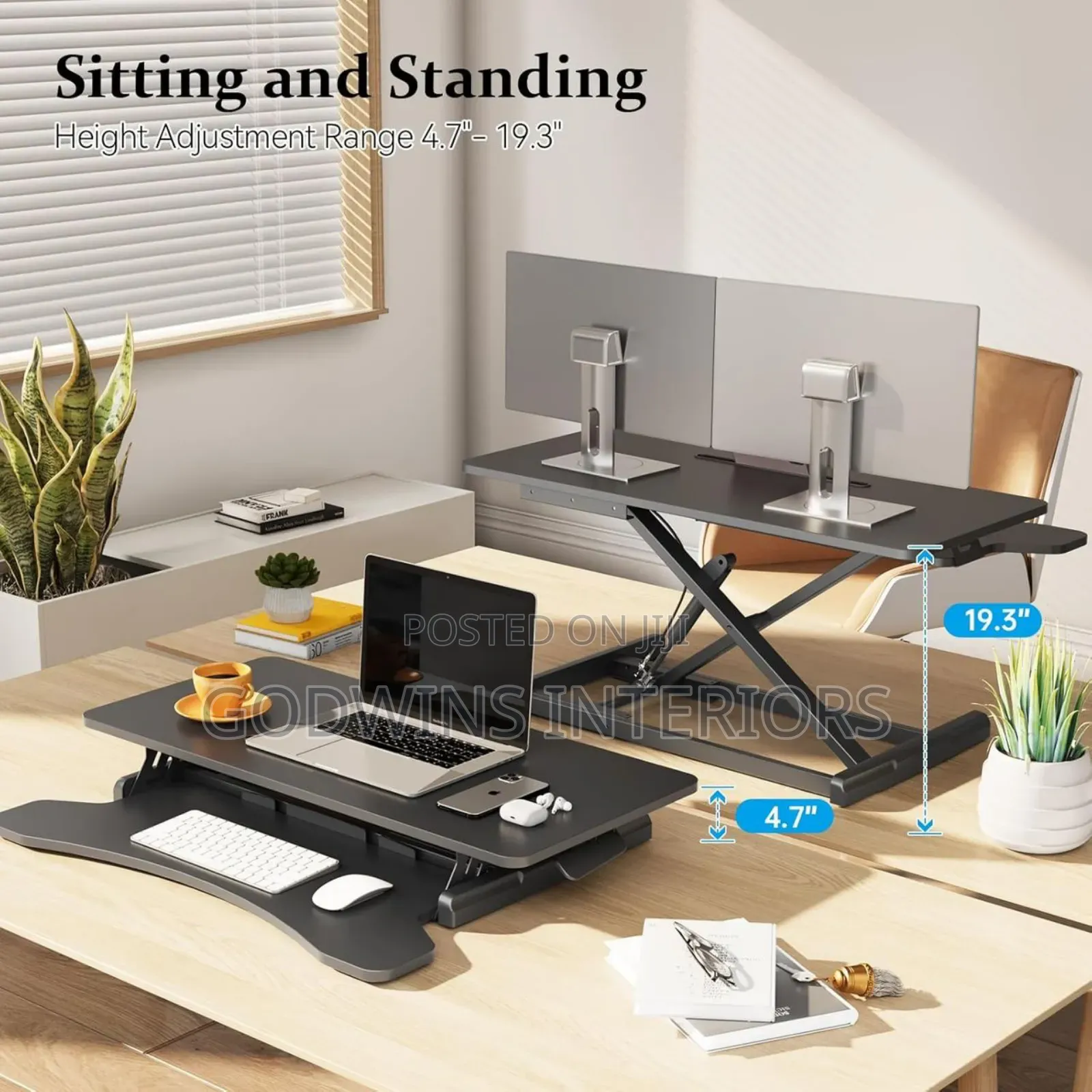Adjustable Desktop Workstation