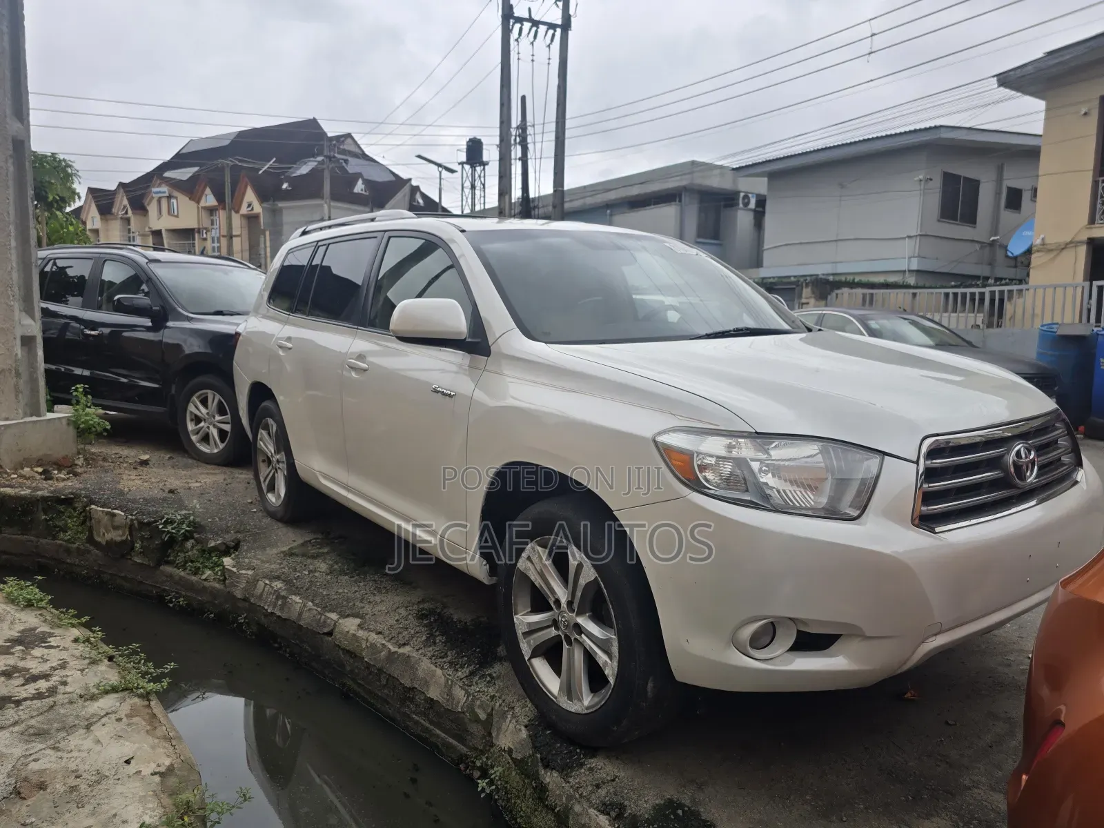Toyota Highlander Sport 2008 White