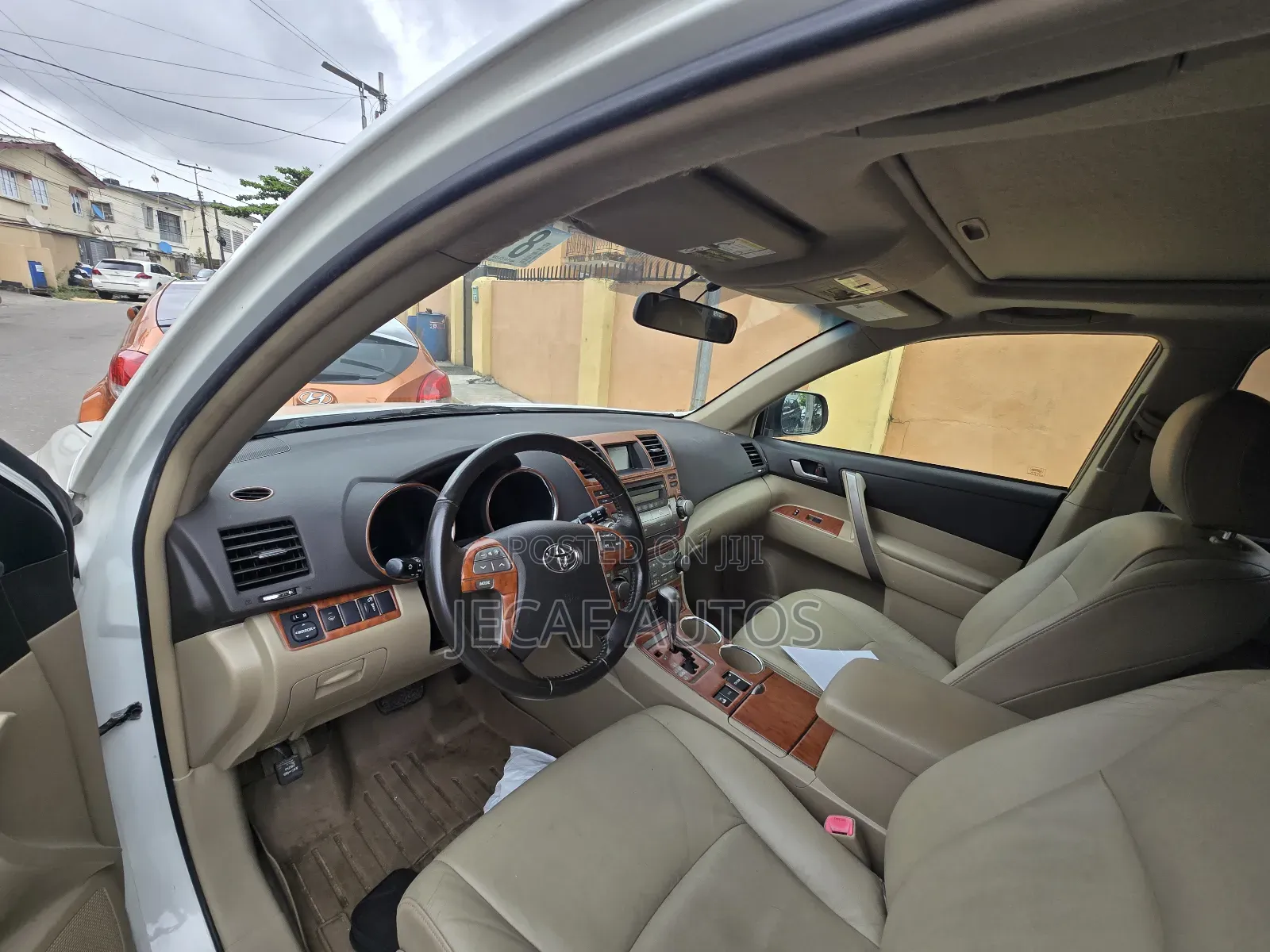Toyota Highlander Sport 2008 White