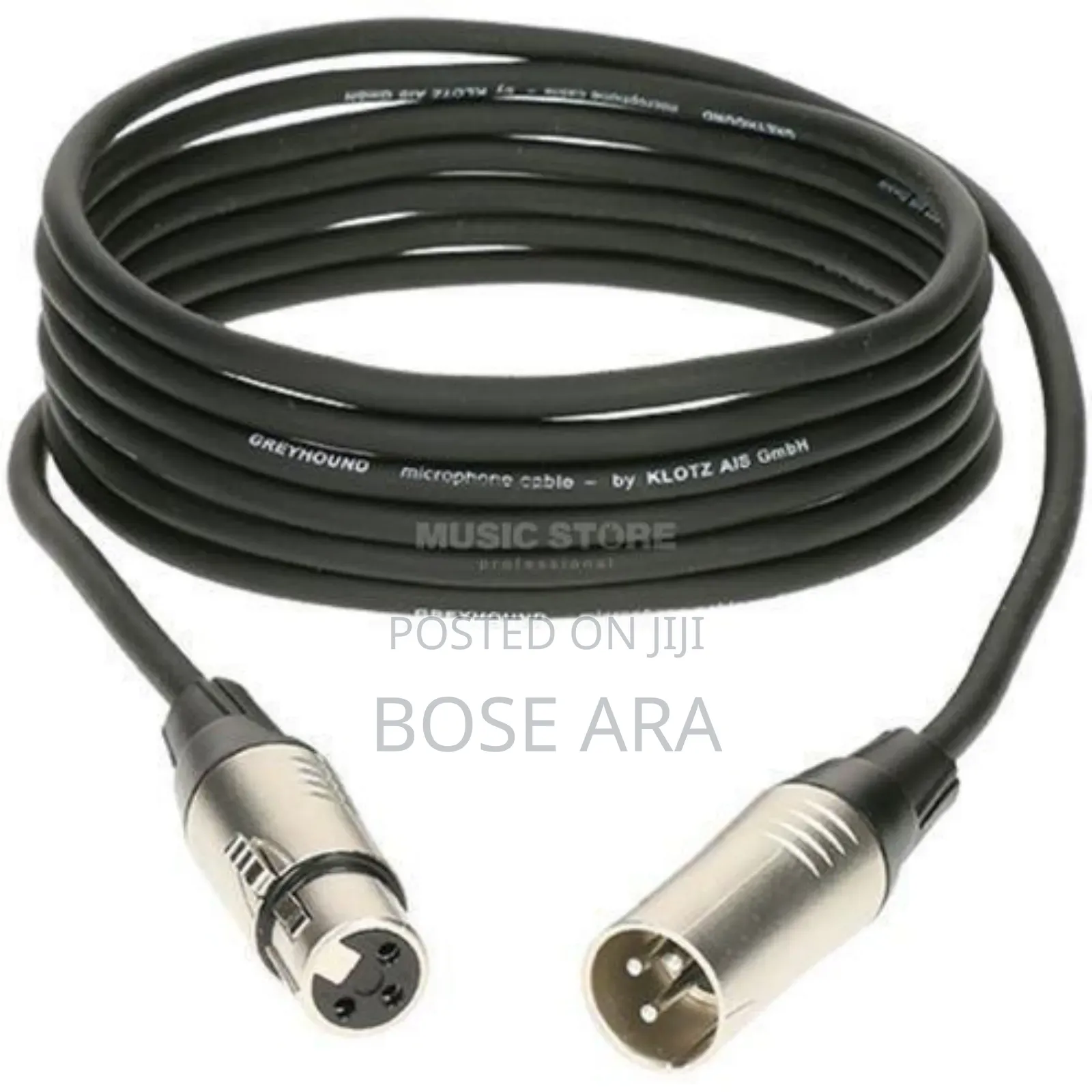Microphone Cable Xlr Best Quality Canon To Canon - 10 Meters