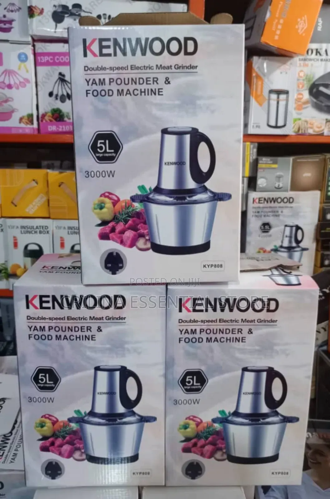 Yam Pounder and Food Processor Machine