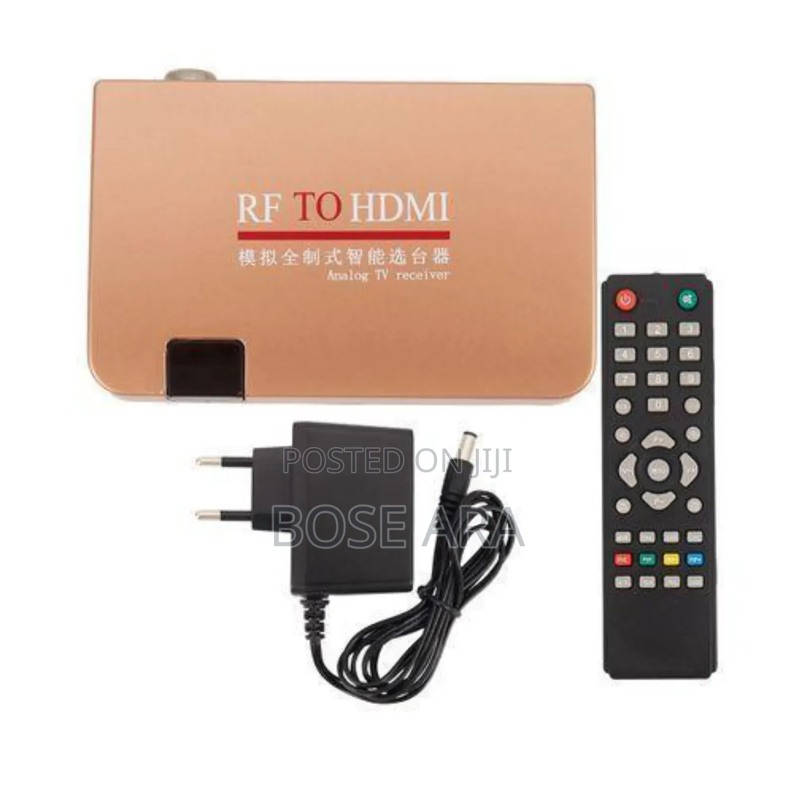 Rf to Hdmi Converter Adapter Analog Receiver Analog Tv Box