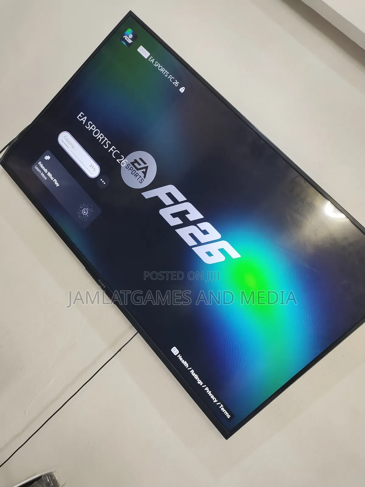 Playstation 4 and 5 Ps5 Ps5 Fc26 Fifa26 Installation