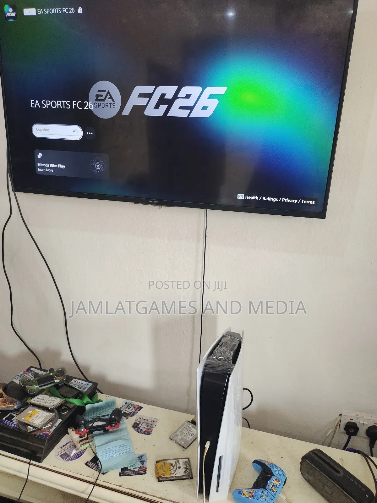Playstation 4 and 5 Ps5 Ps5 Fc26 Fifa26 Installation