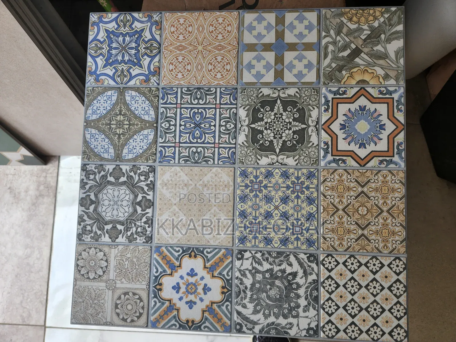 Vintage Provenza Deco Porcelain Tile
