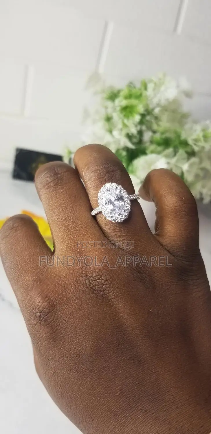 Oval 925 Engagement Rings