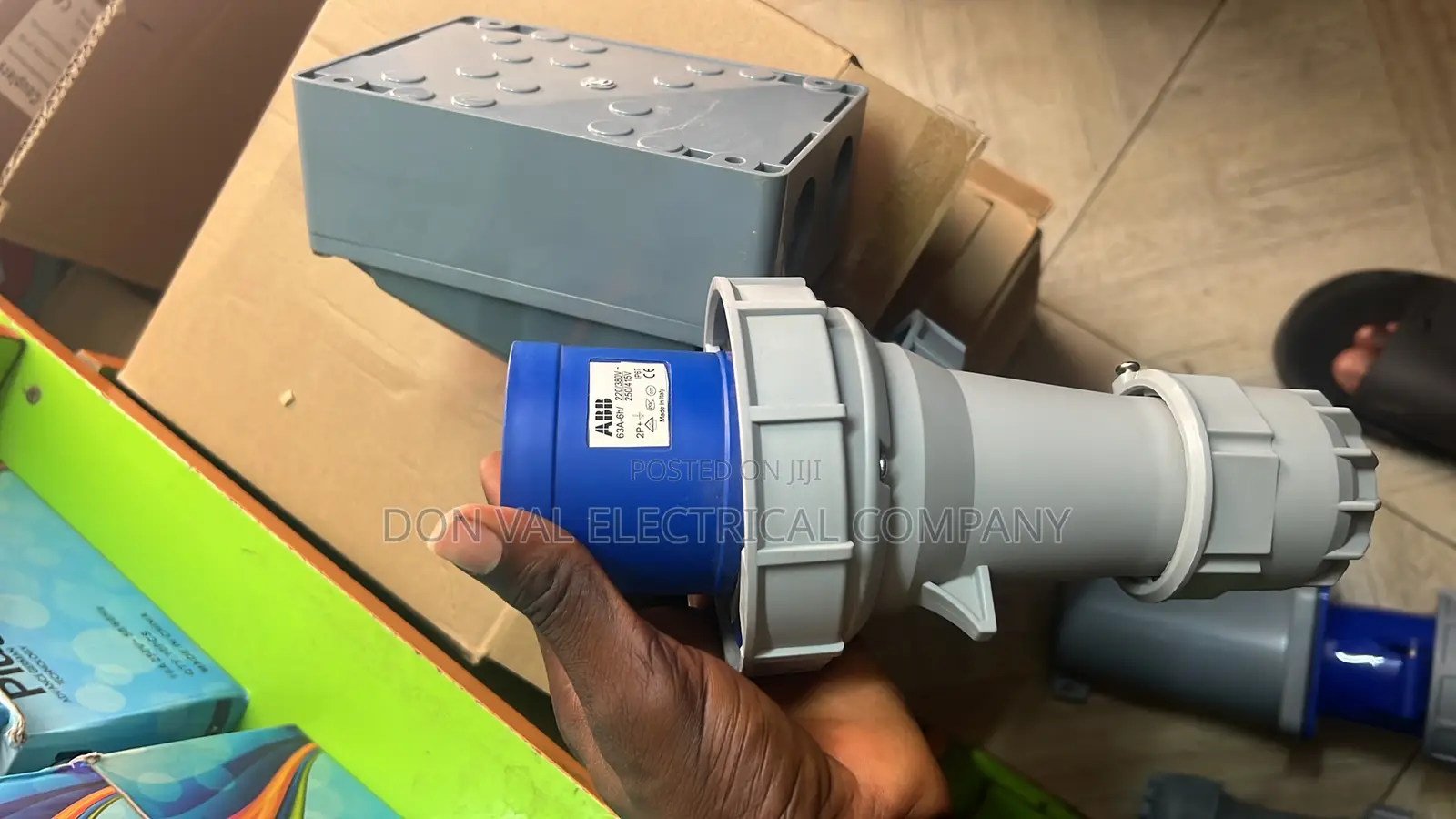 Abb Industrial Sockets 63ampx3pin