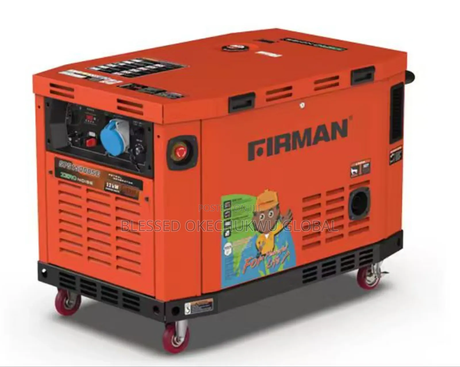 15kva Firman Petrol Soundproof Generator With Warranty  Copper Coil