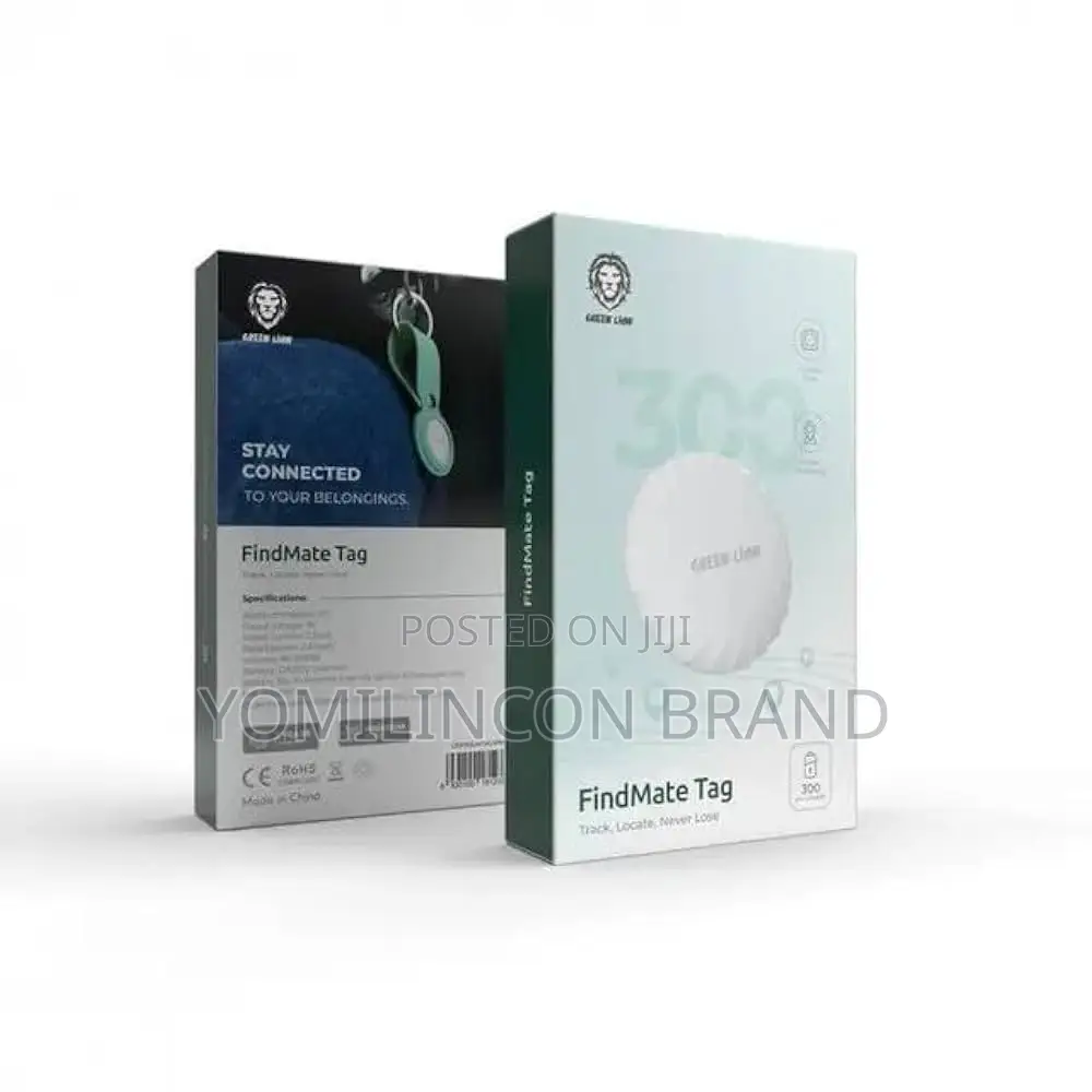 Green Lion Findmate Tracker Tag - White