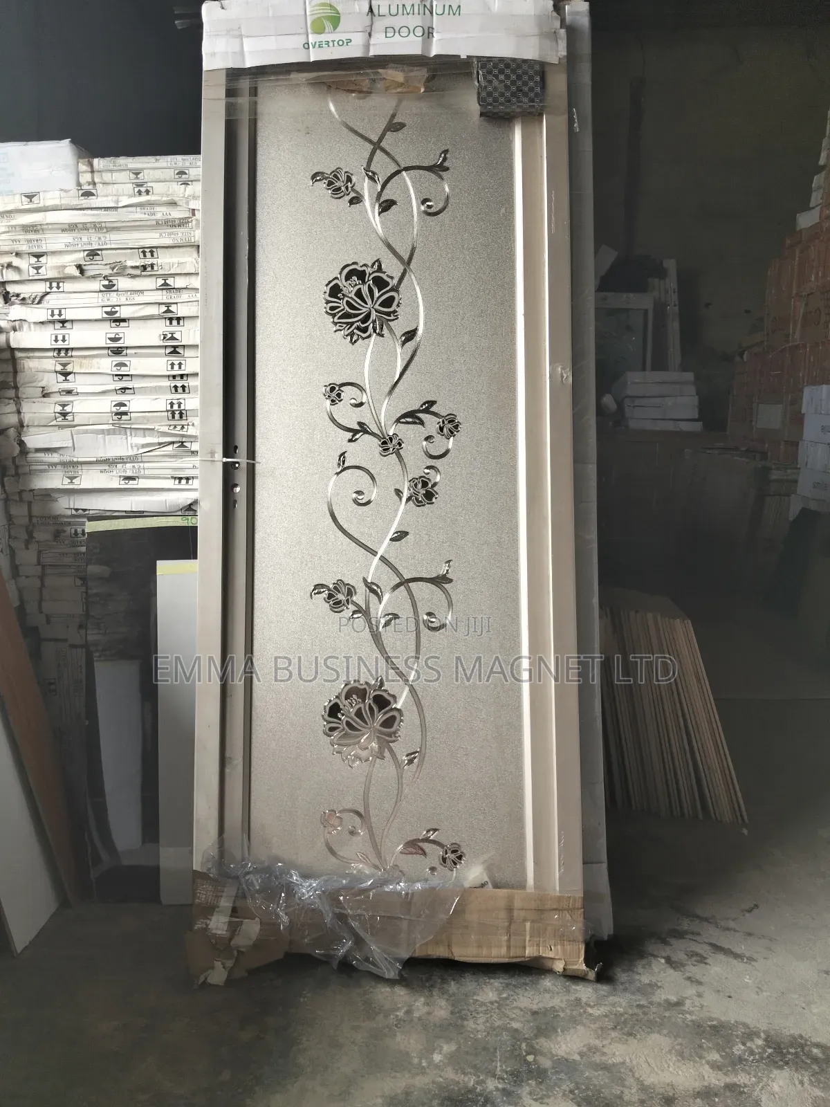 High Quality New Modern Aluminum Glass Toilet Doors 